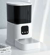 Pet Automatic Feeder Large Capacity Smart Voice Recorder APP Control Timer Feeding Cat Dog Food Dispenser With WiFi Pet Bowl.